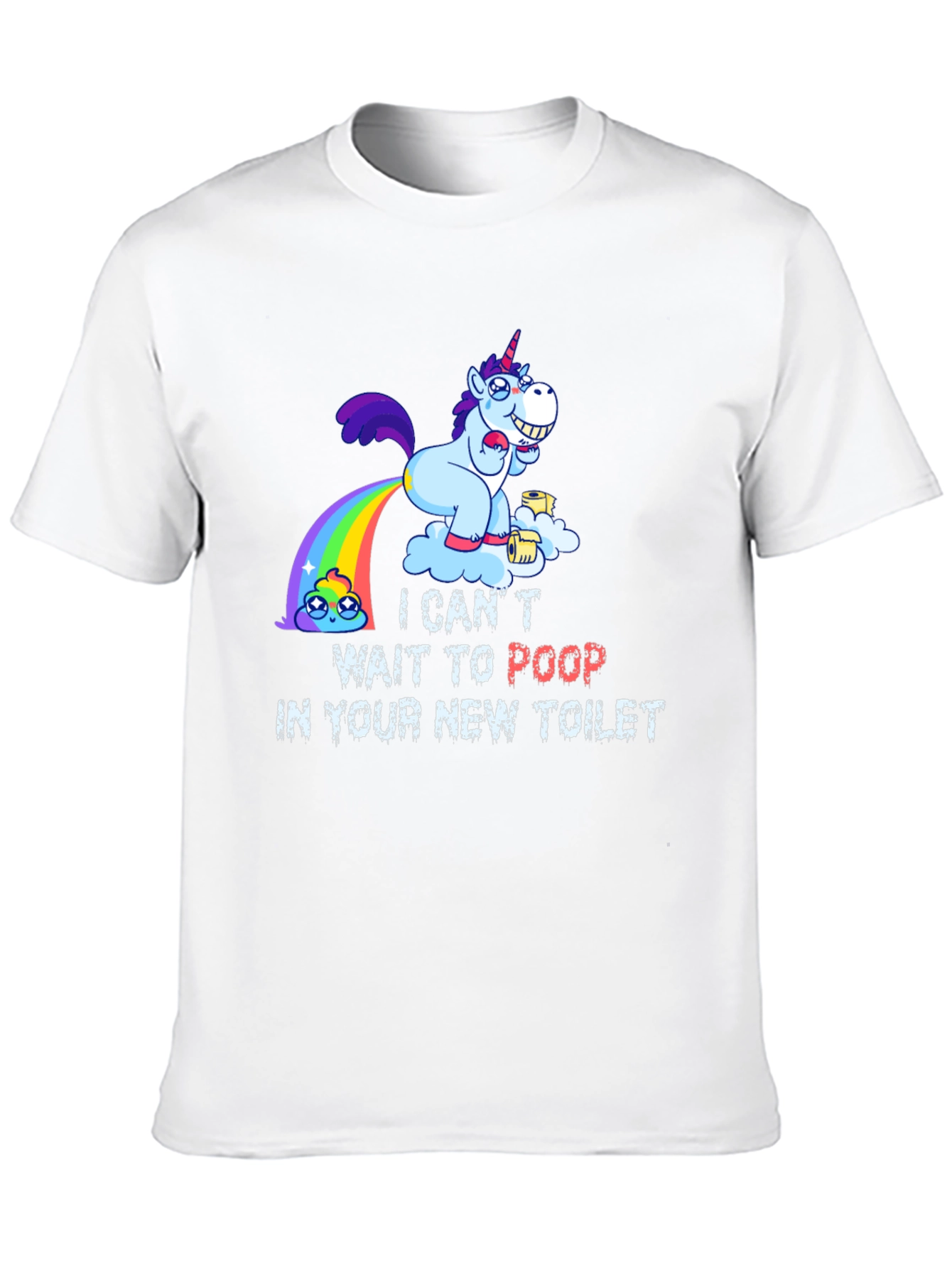 Funny Unicorn Poop T-Shirt