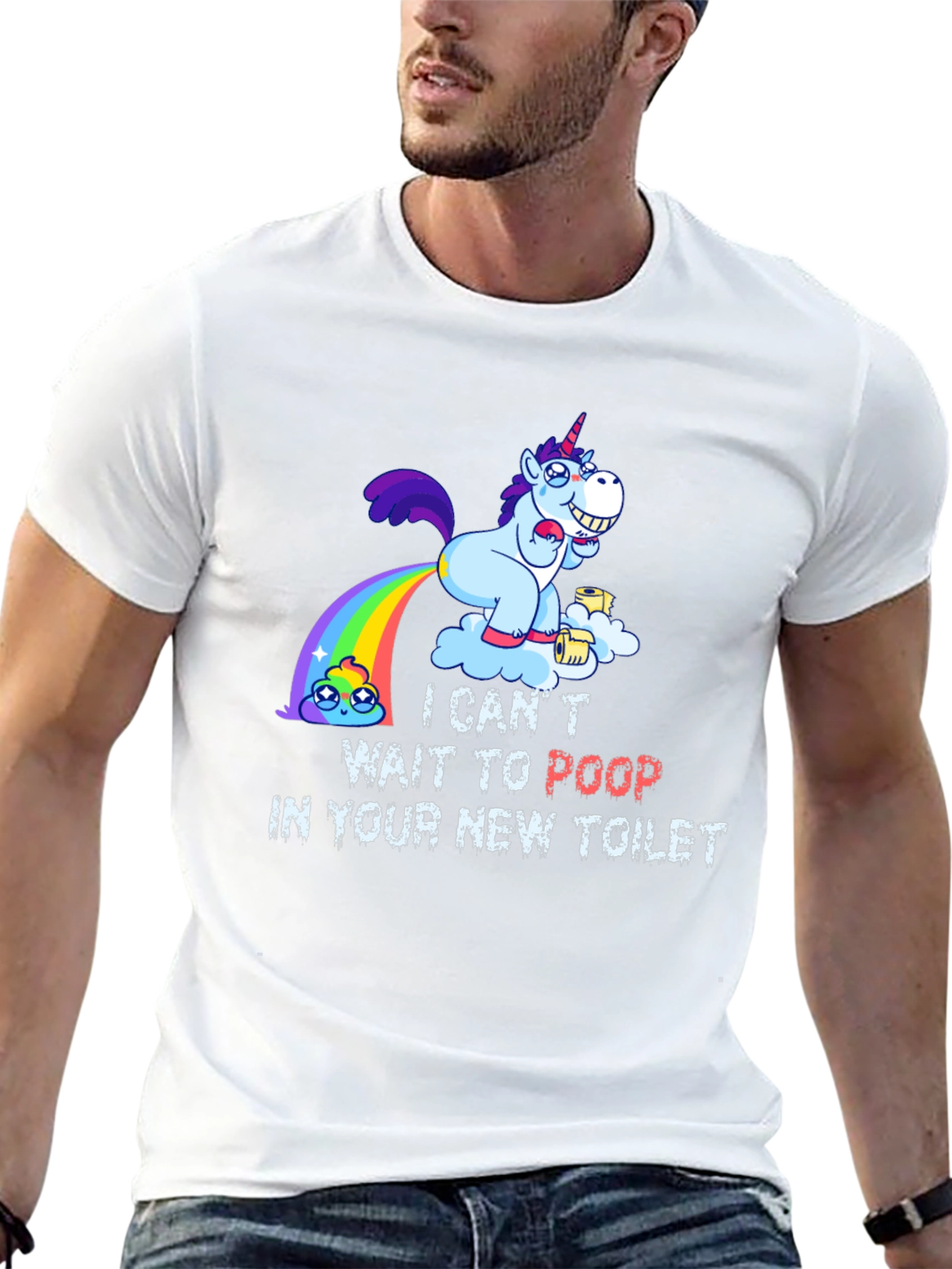 Funny Unicorn Poop T-Shirt
