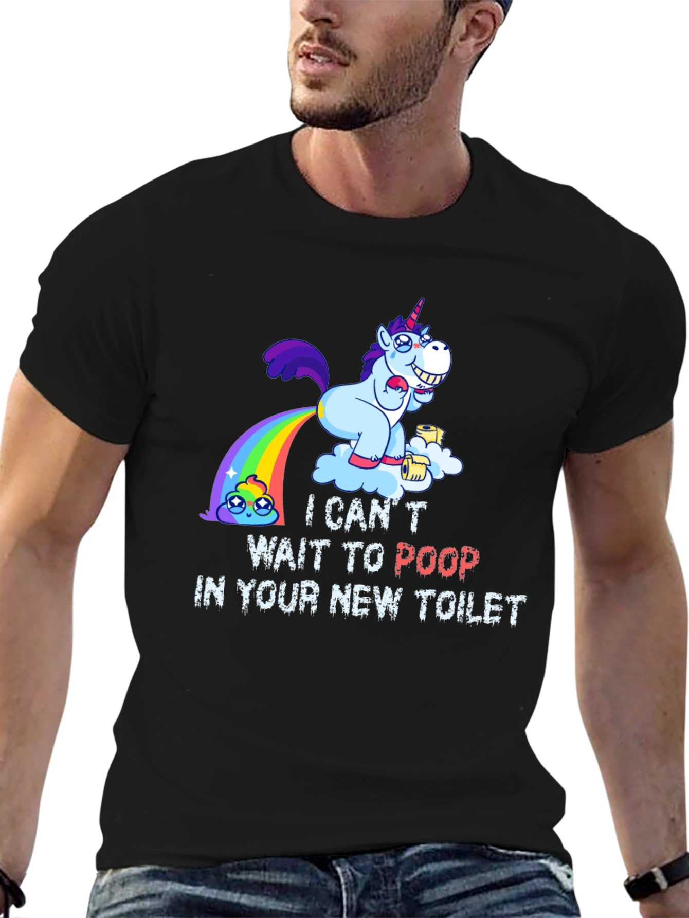 Funny Unicorn Poop T-Shirt