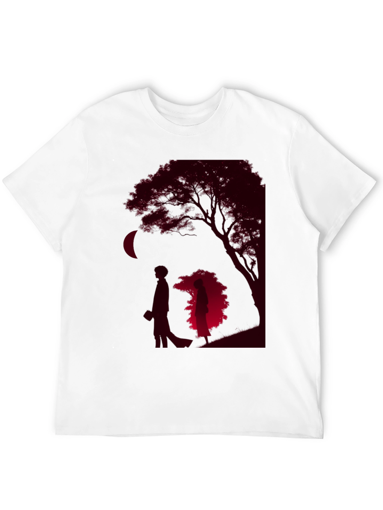 Romantic Silhouette Graphic Tee