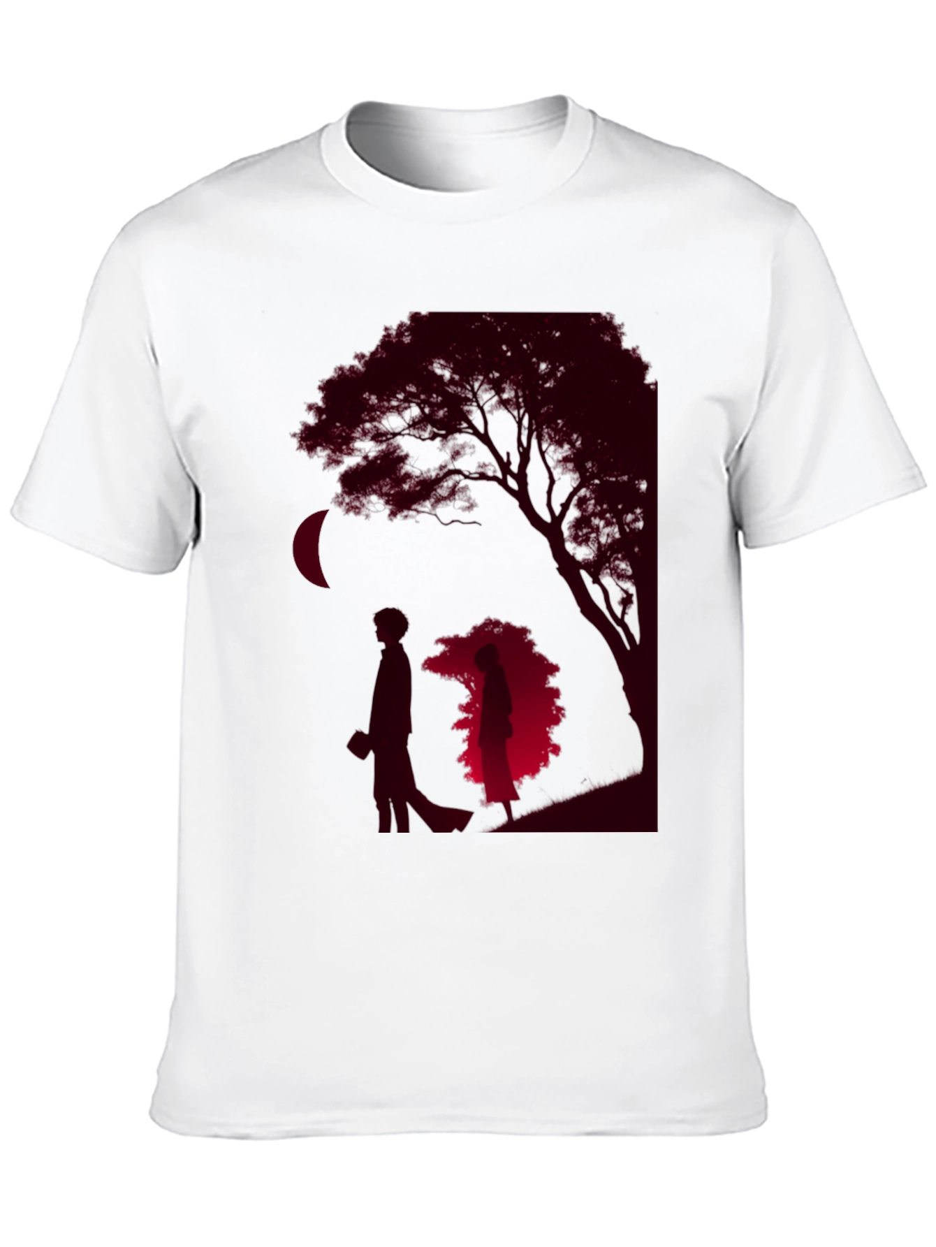 Romantic Silhouette Graphic Tee