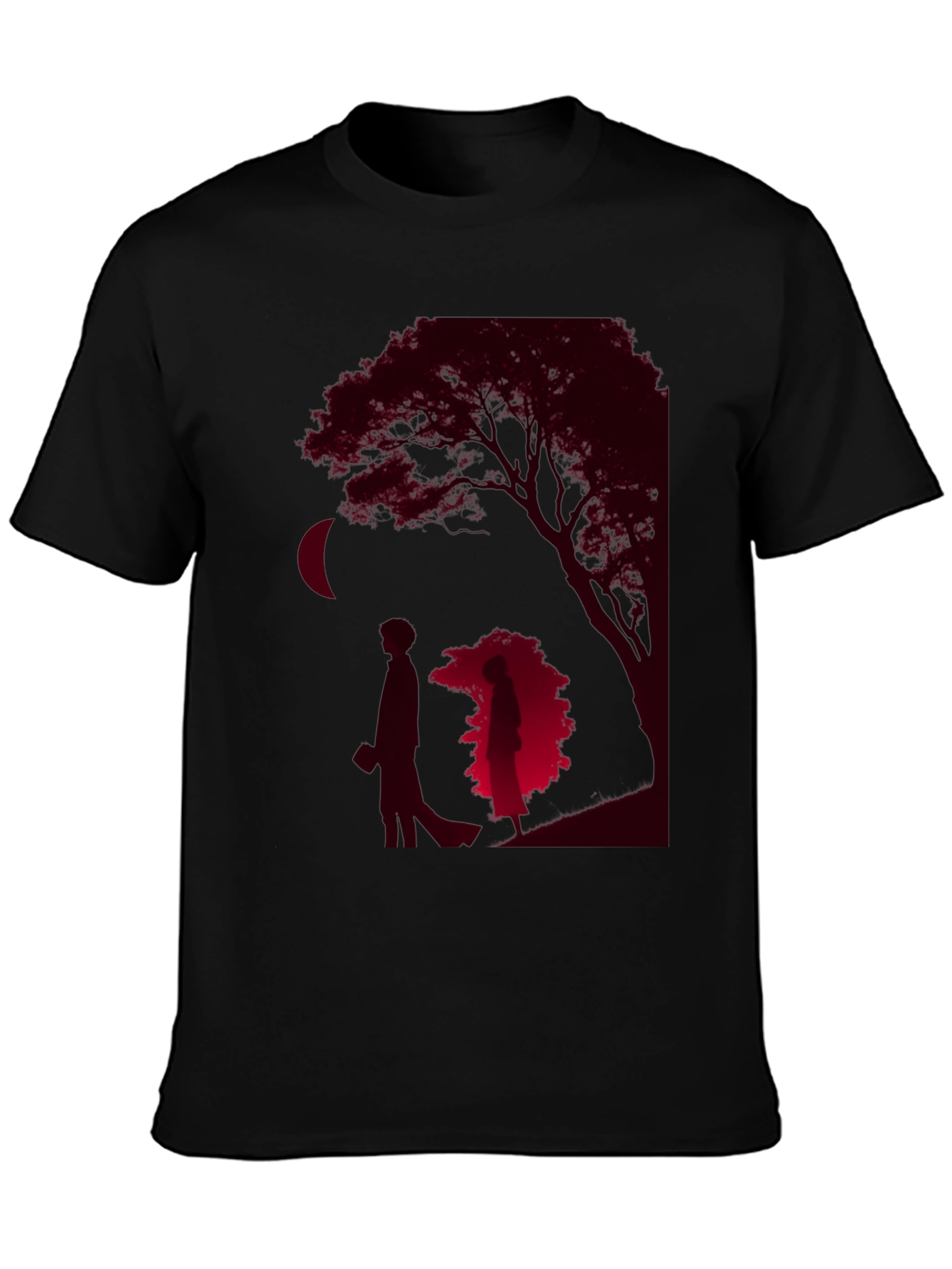 Romantic Silhouette Graphic Tee