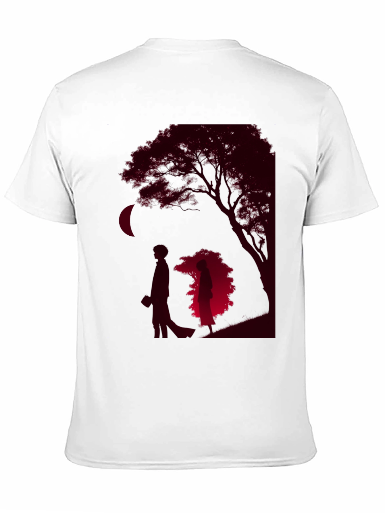 Romantic Silhouette Graphic Tee