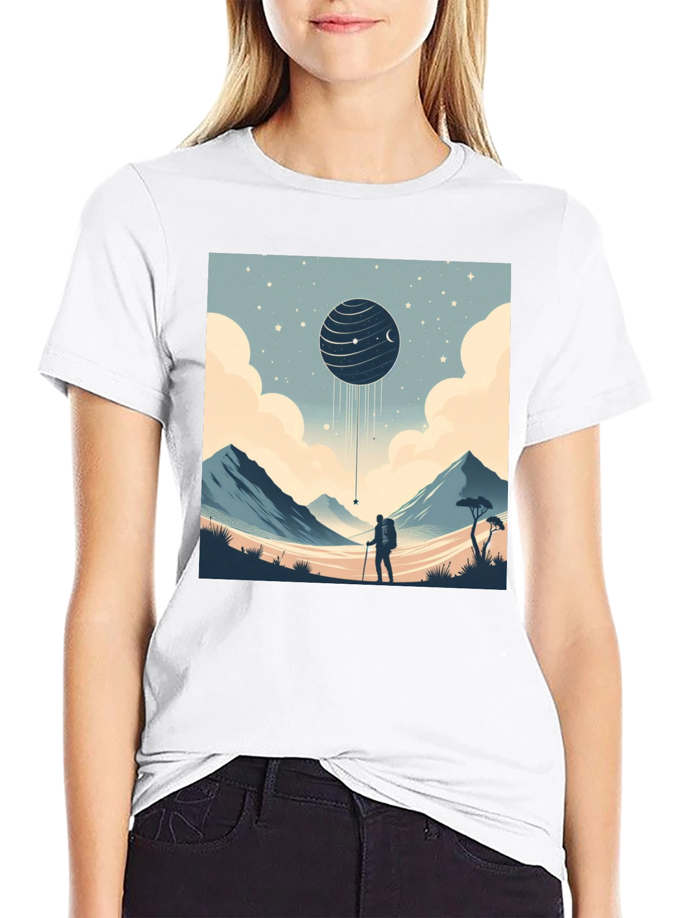 Cosmic Wanderer Graphic Tee