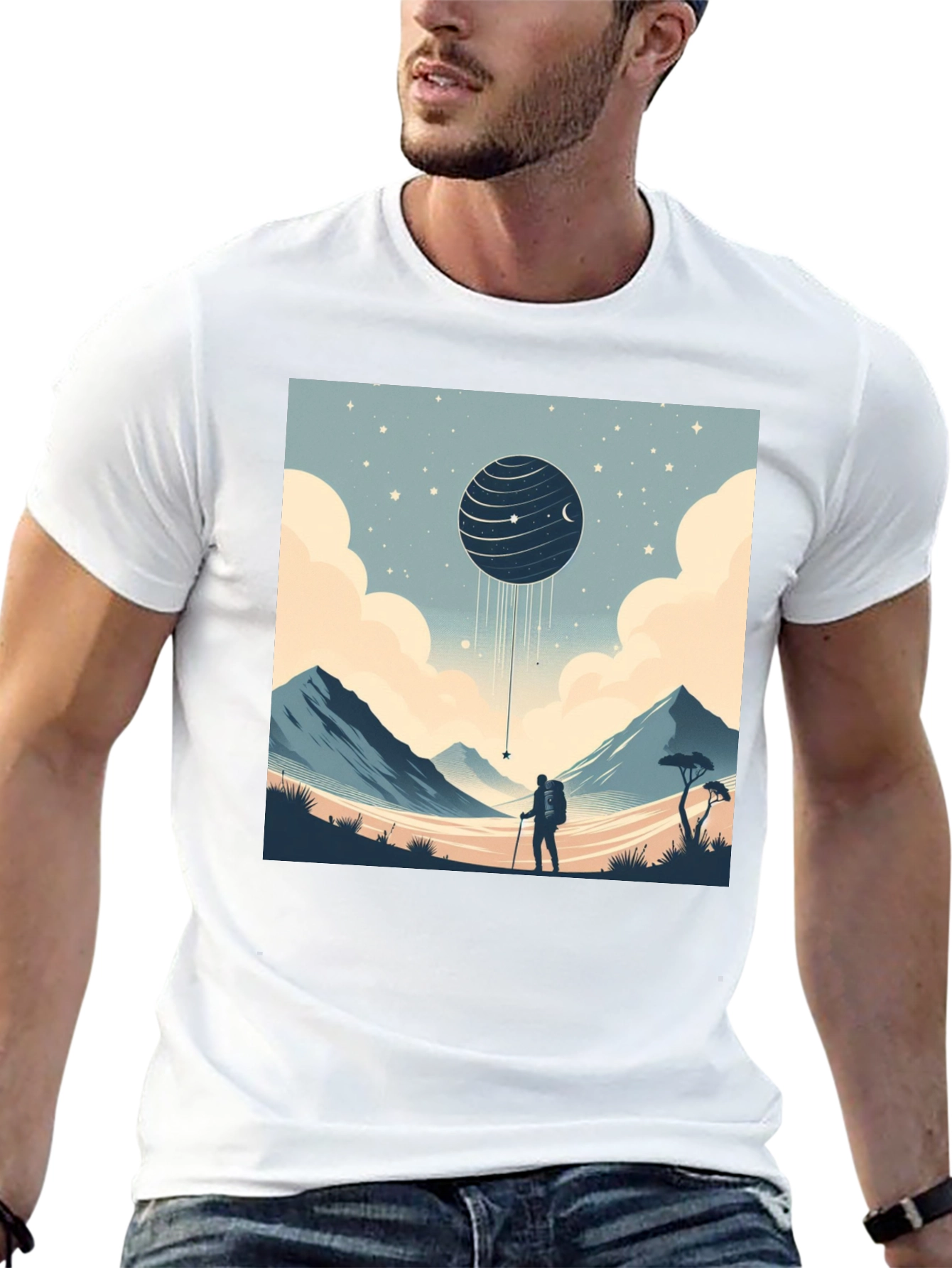 Cosmic Wanderer Graphic Tee
