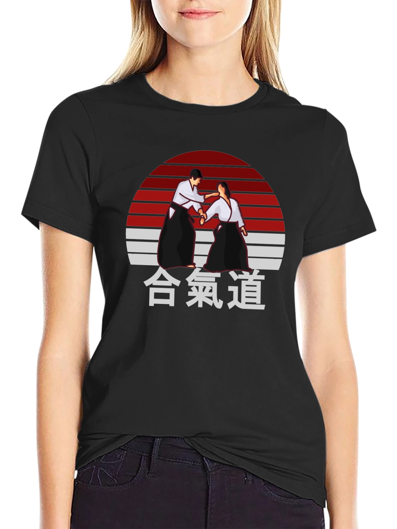 Aikido T-Shirt - Japanese Martial Arts Design