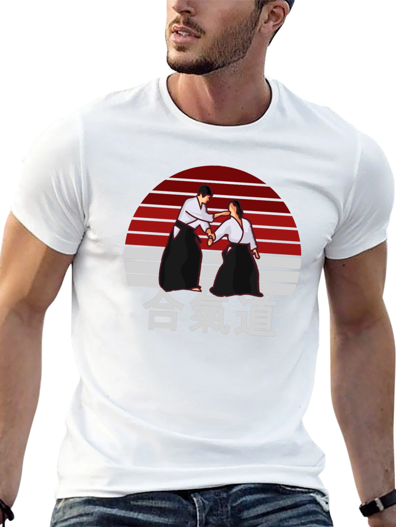 Aikido T-Shirt - Japanese Martial Arts Design