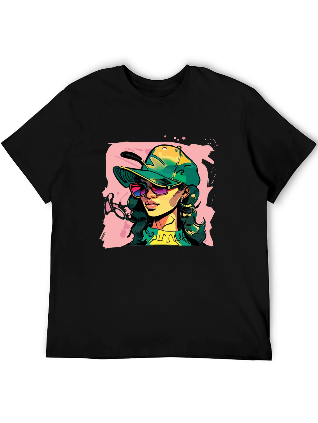 Cool Girl Graphic Tee - Black Unisex T-Shirt