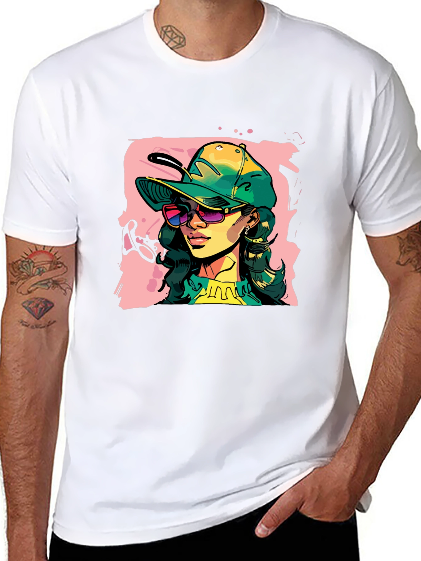 Cool Girl Graphic Tee - Black Unisex T-Shirt