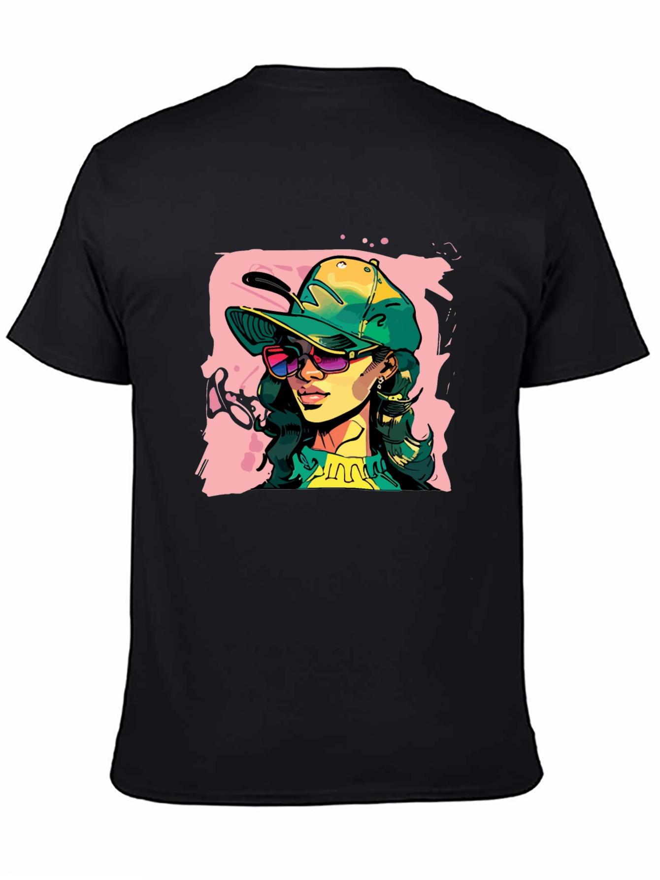 Cool Girl Graphic Tee - Black Unisex T-Shirt