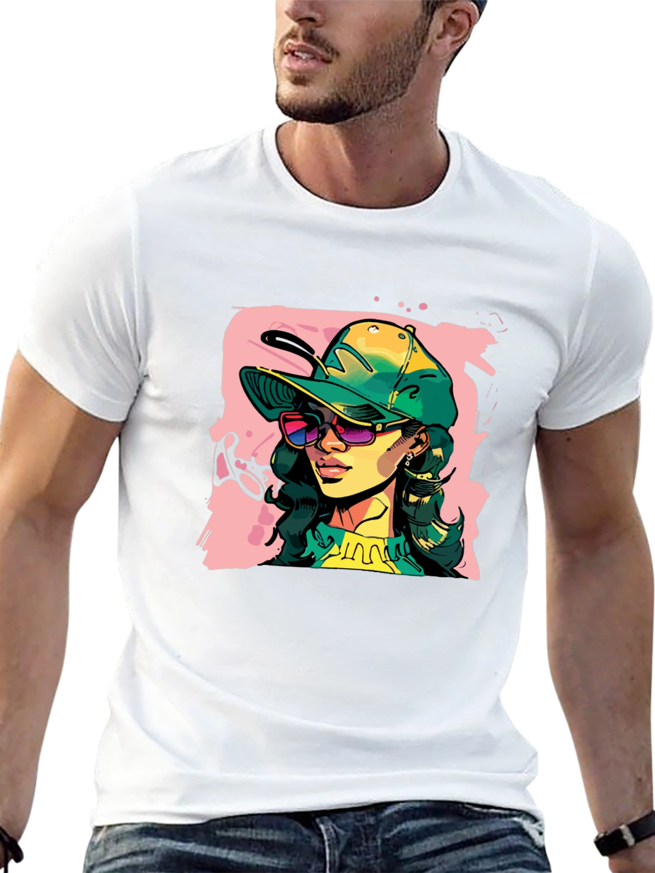 Cool Girl Graphic Tee - Black Unisex T-Shirt