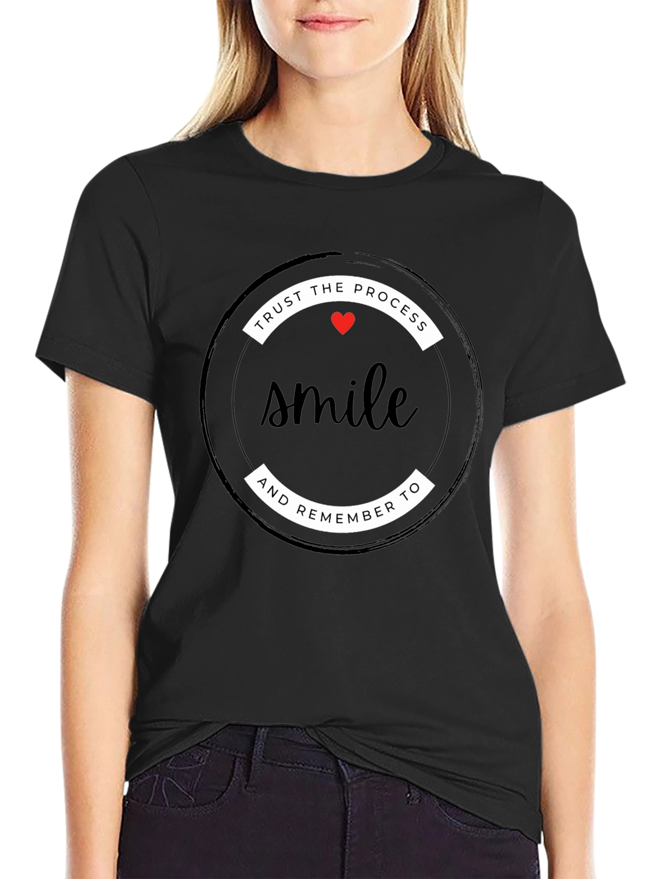 Trust the Process Smile T-Shirt