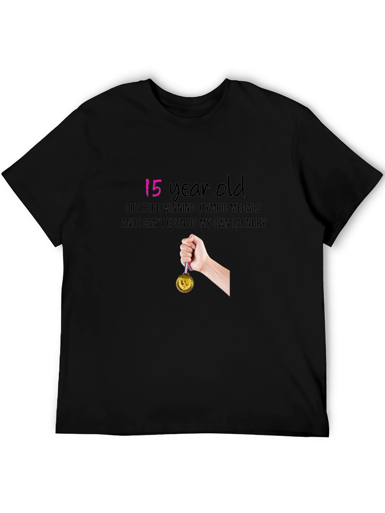 Humorous Olympic Medal T-Shirt