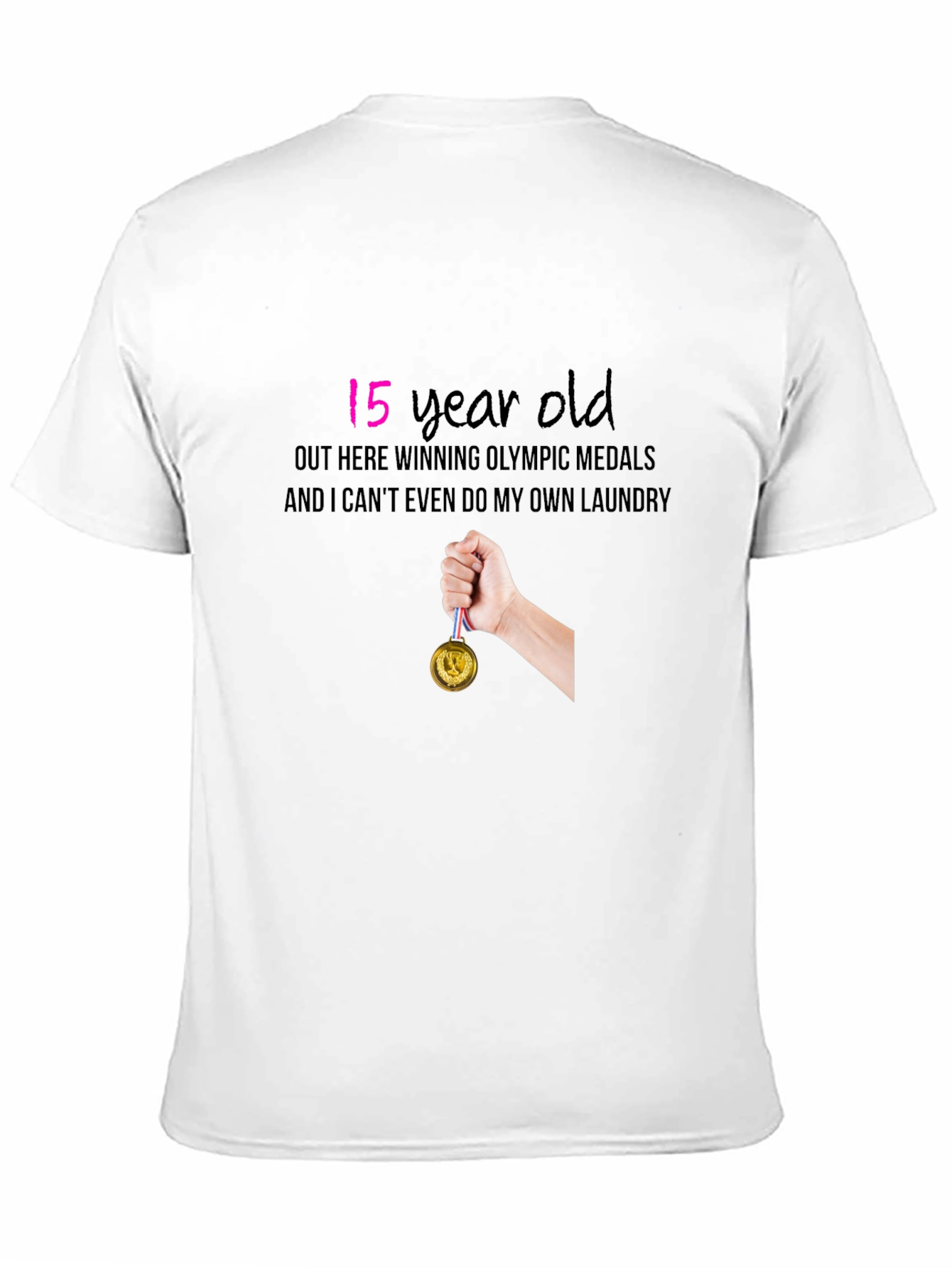 Humorous Olympic Medal T-Shirt