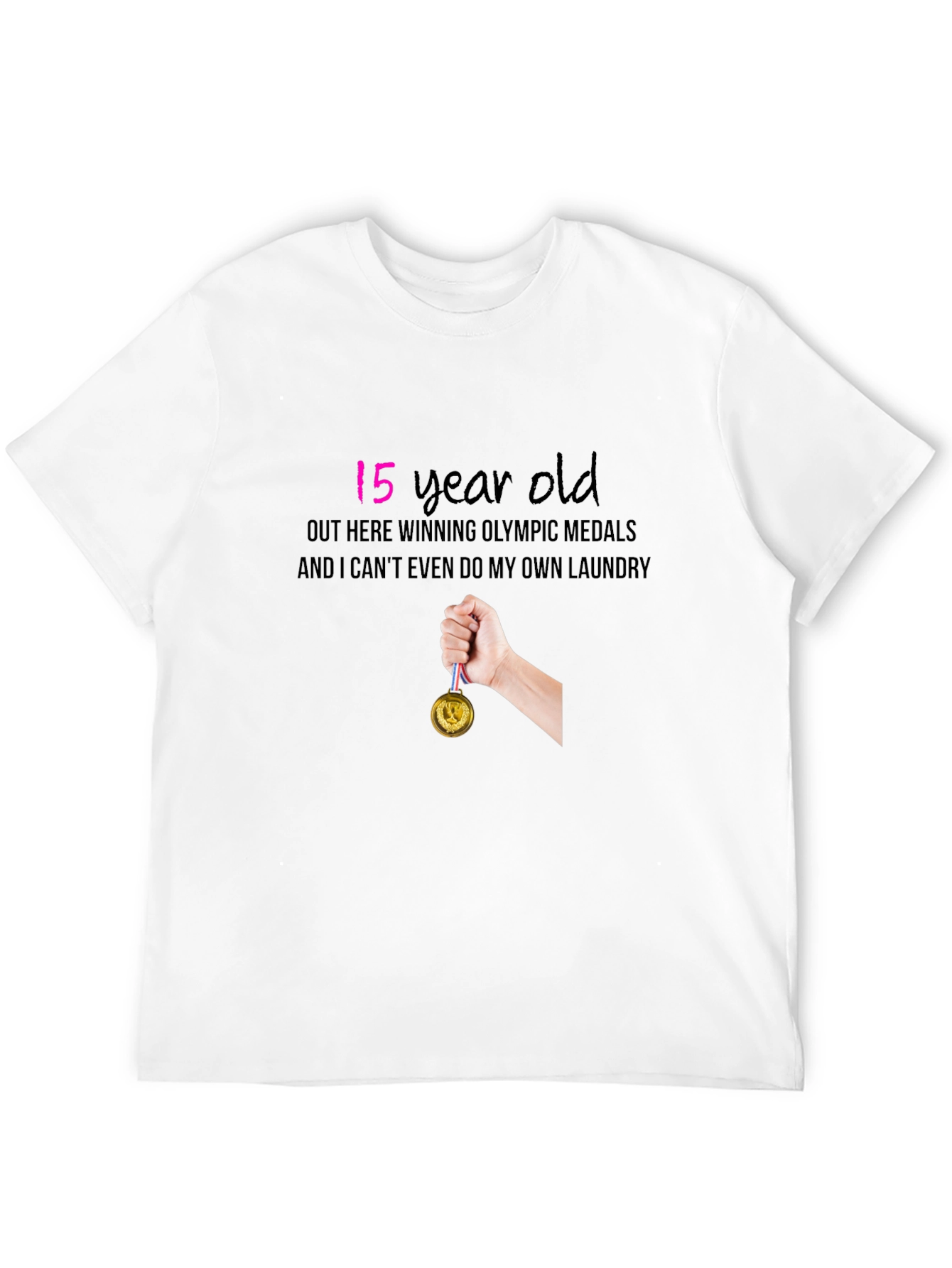 Humorous Olympic Medal T-Shirt