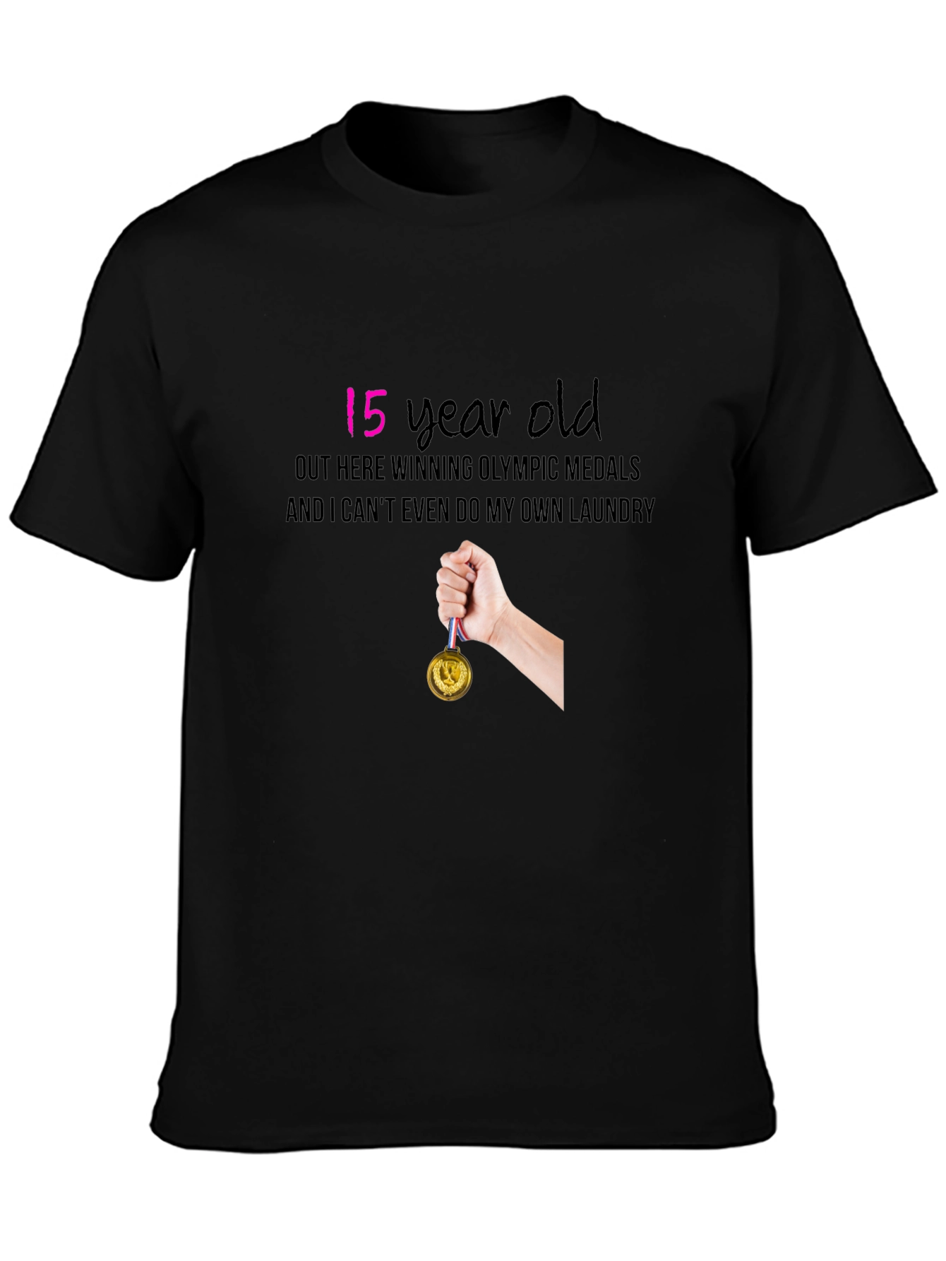 Humorous Olympic Medal T-Shirt