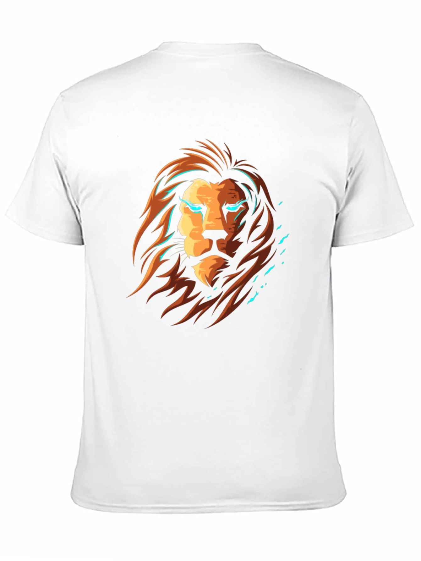 Lion Graphic Black T-Shirt