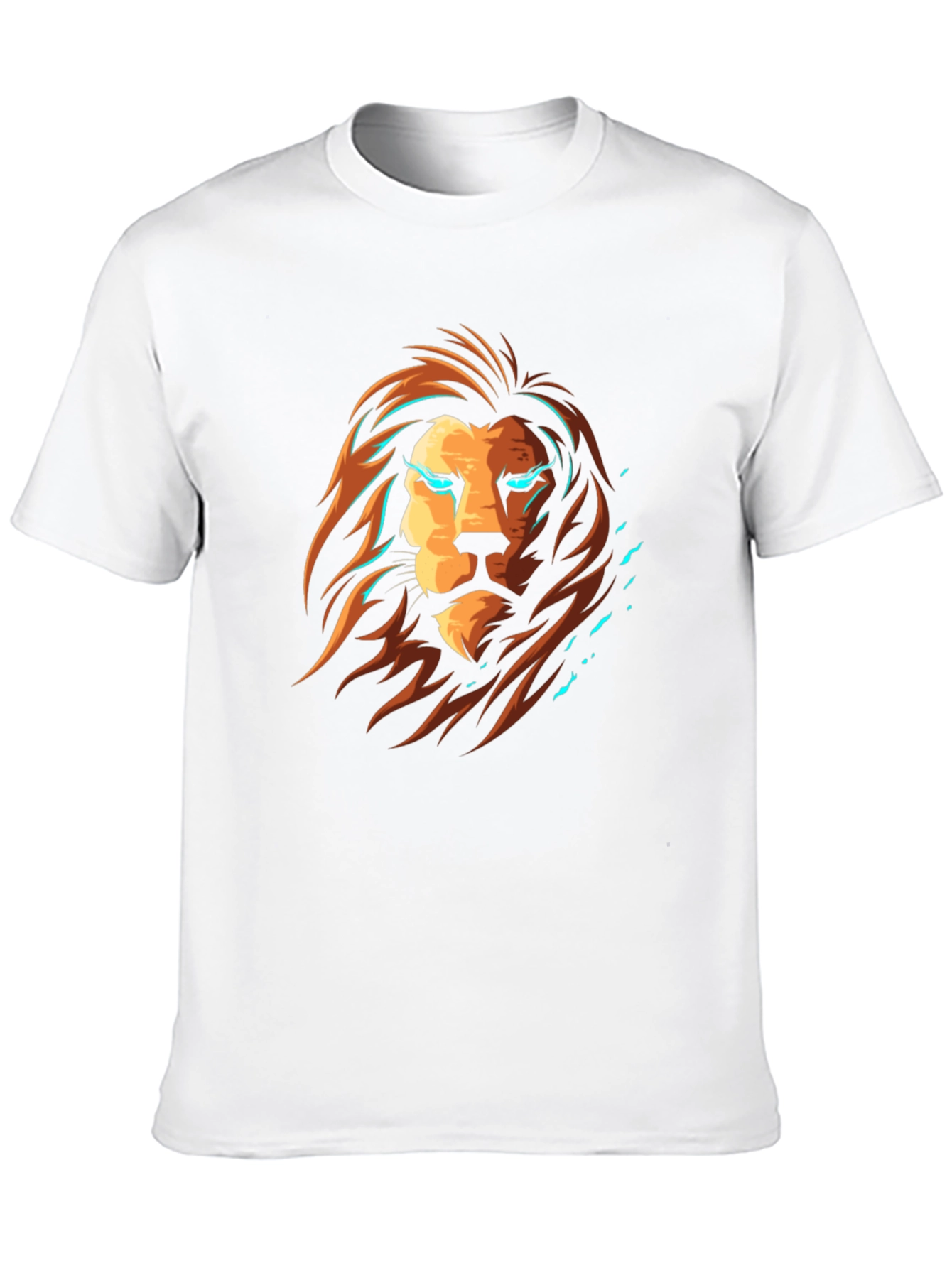 Lion Graphic Black T-Shirt
