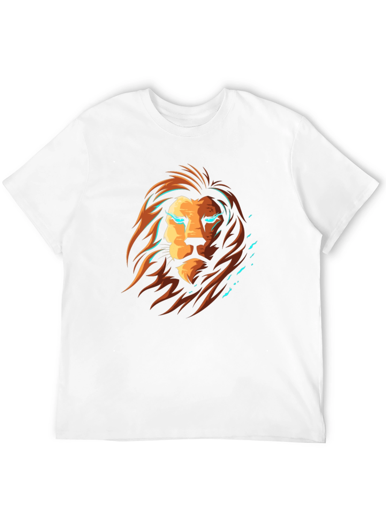 Lion Graphic Black T-Shirt