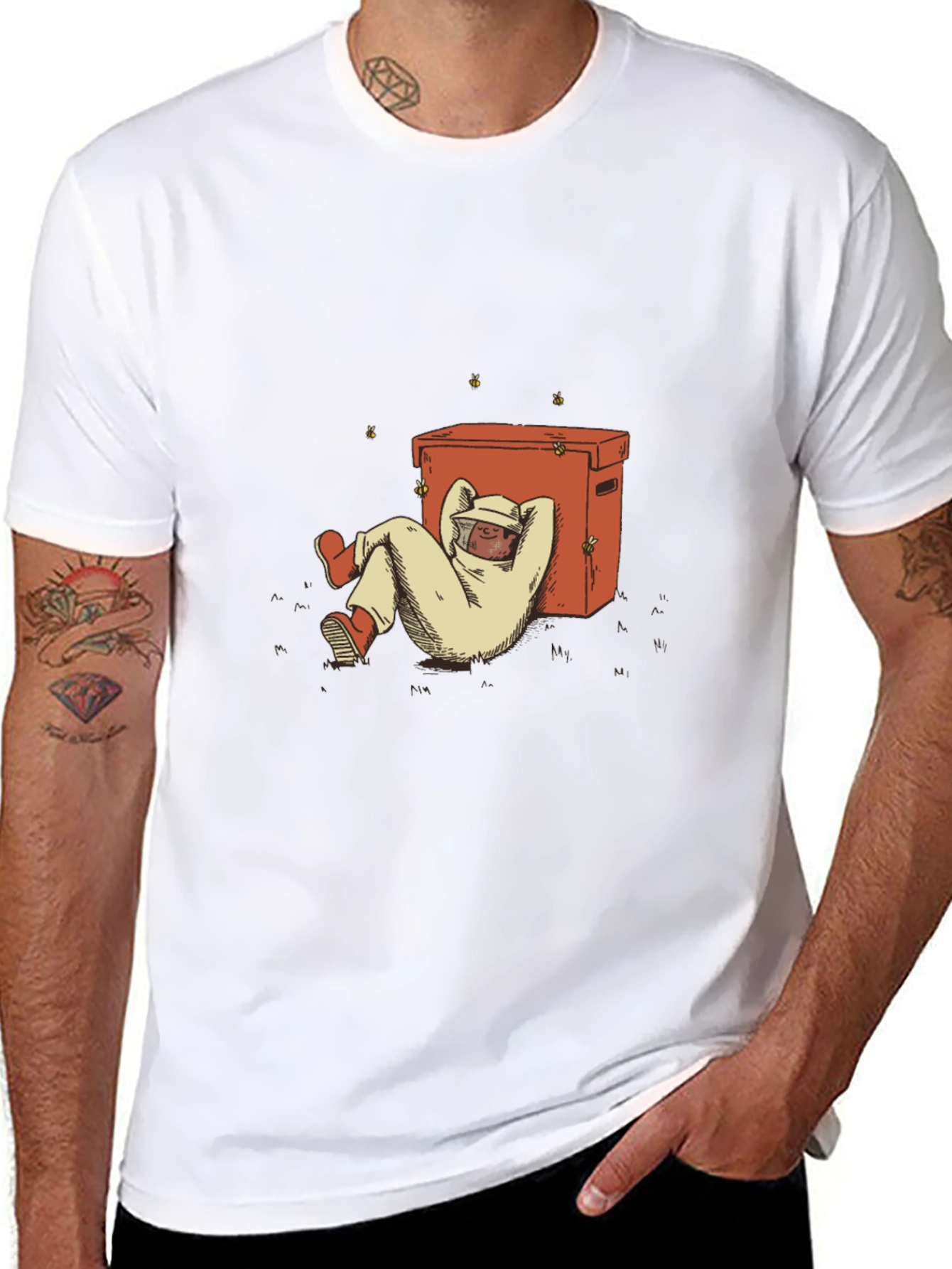 Bee Keeper Graphic T-Shirt
