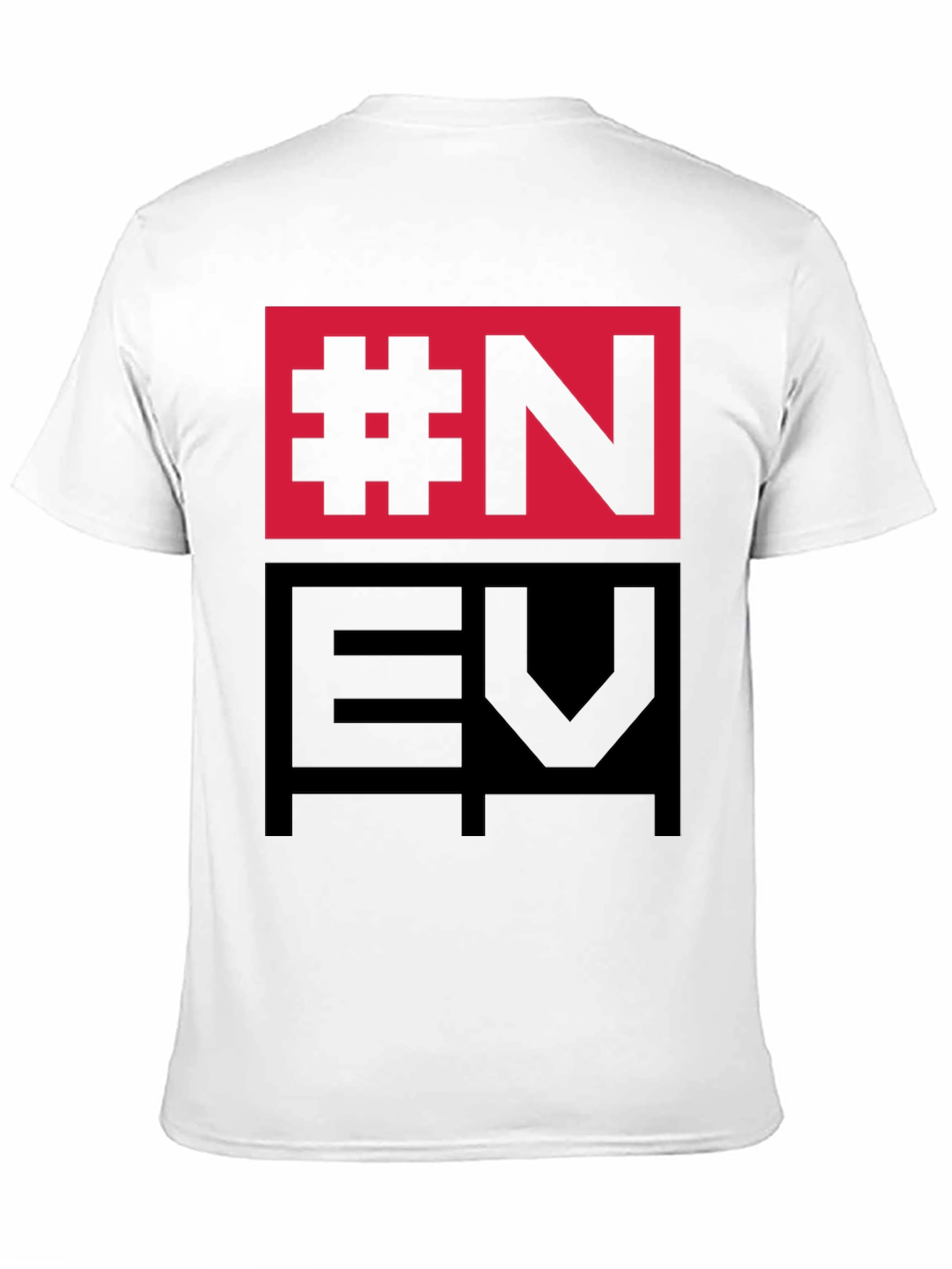 Bold Graphic Tee: #N EU