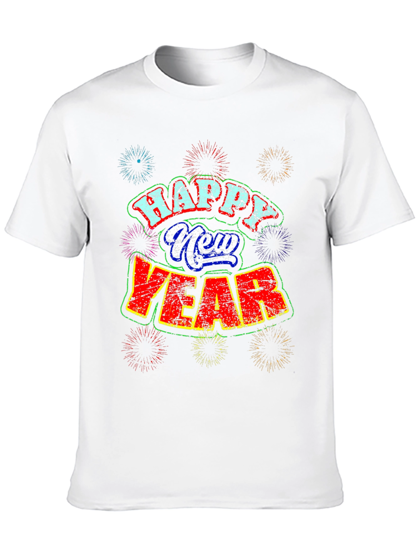 Happy New Year T-Shirt - Festive Holiday Apparel