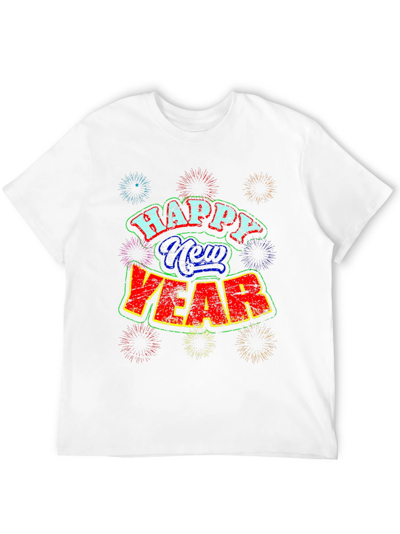 Happy New Year T-Shirt - Festive Holiday Apparel