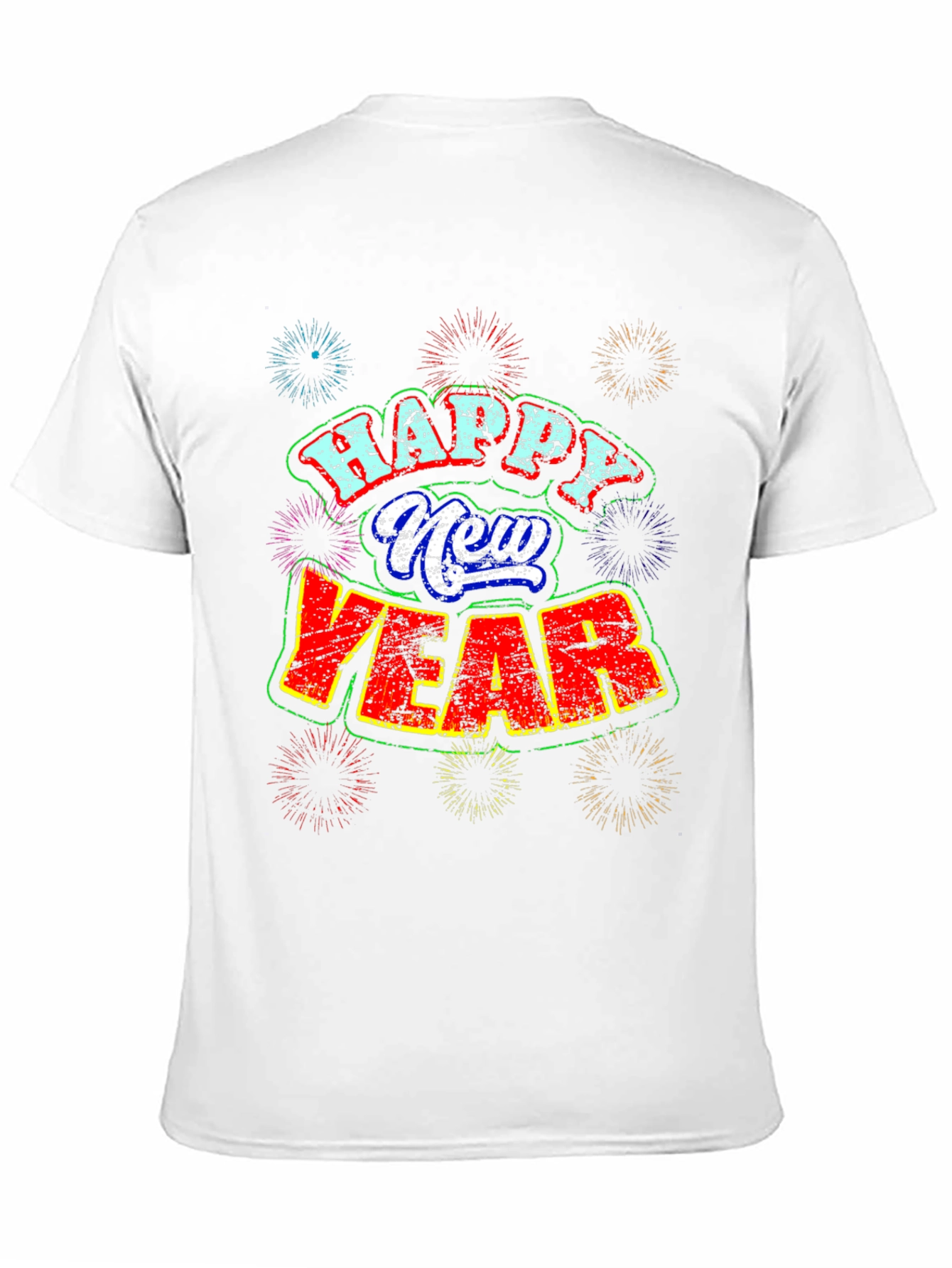 Happy New Year T-Shirt - Festive Holiday Apparel