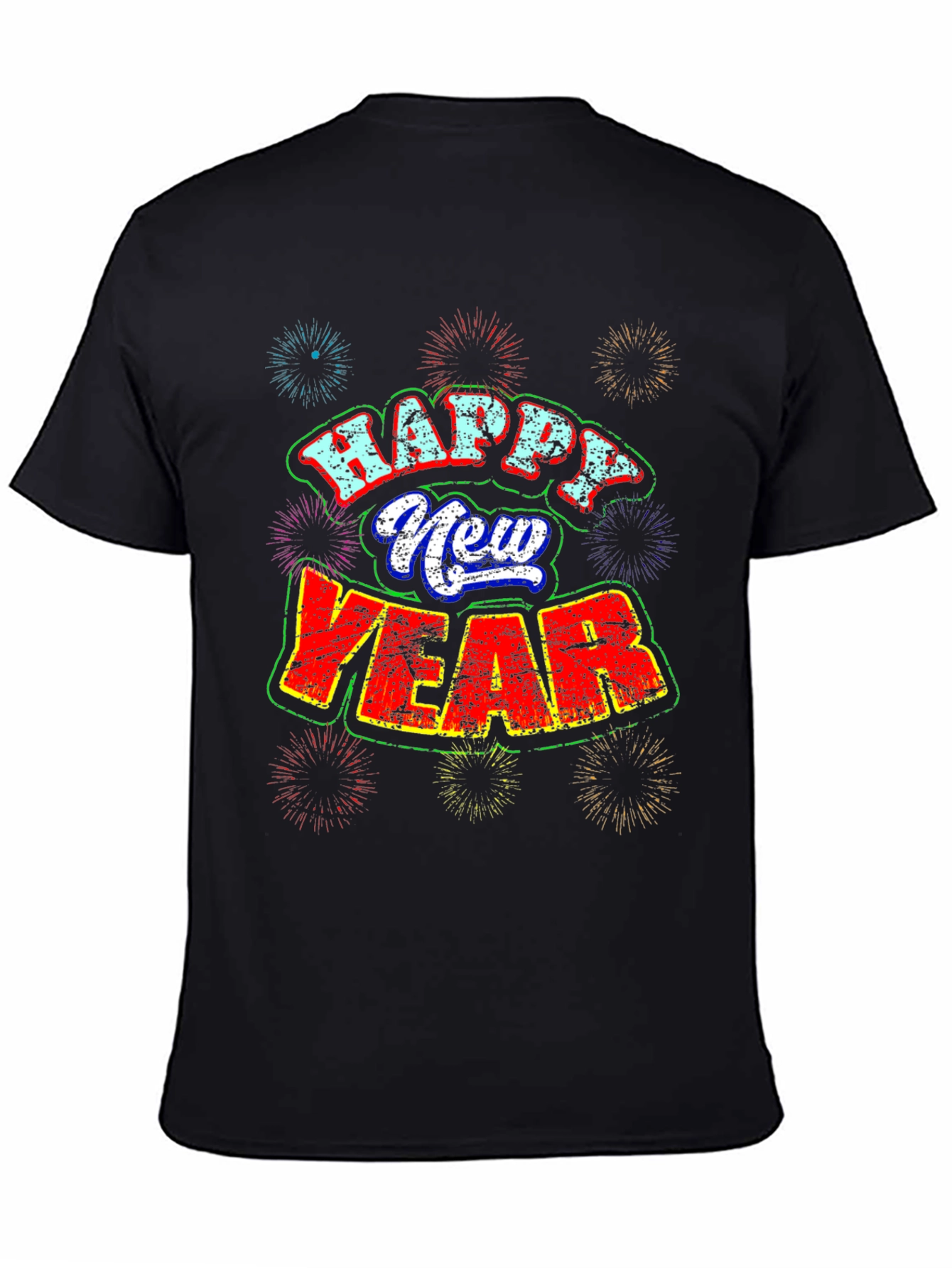 Happy New Year T-Shirt - Festive Holiday Apparel