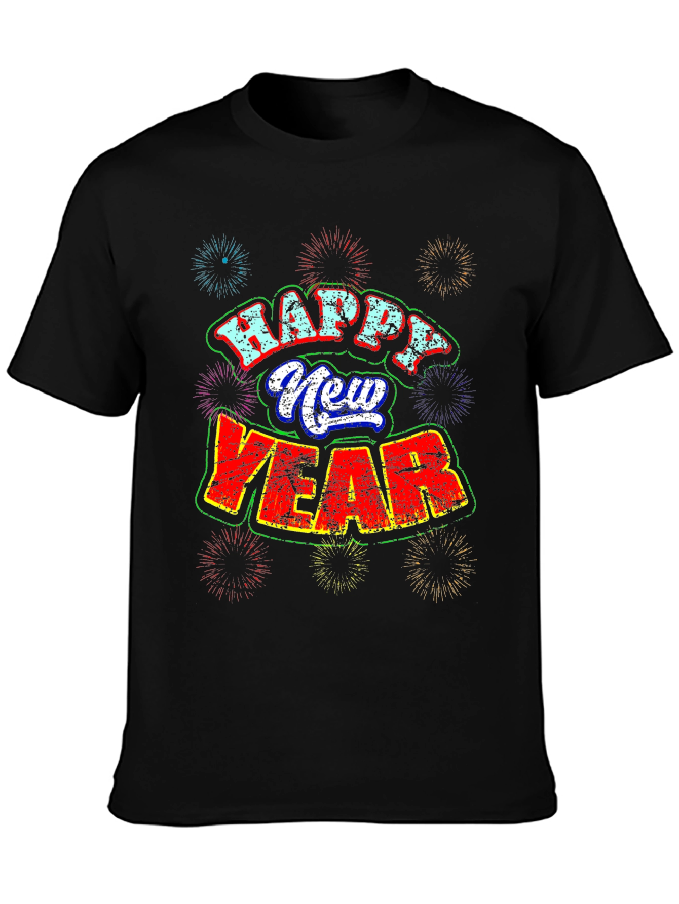 Happy New Year T-Shirt - Festive Holiday Apparel