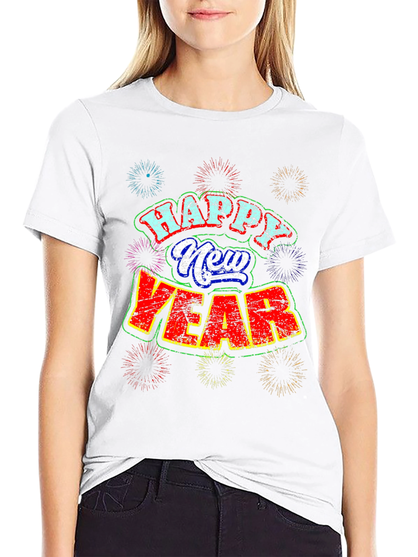 Happy New Year T-Shirt - Festive Holiday Apparel