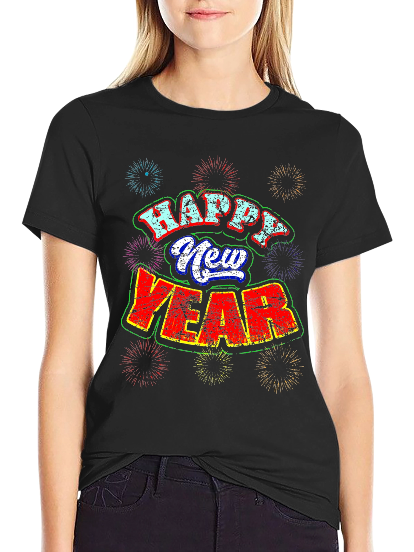 Happy New Year T-Shirt - Festive Holiday Apparel