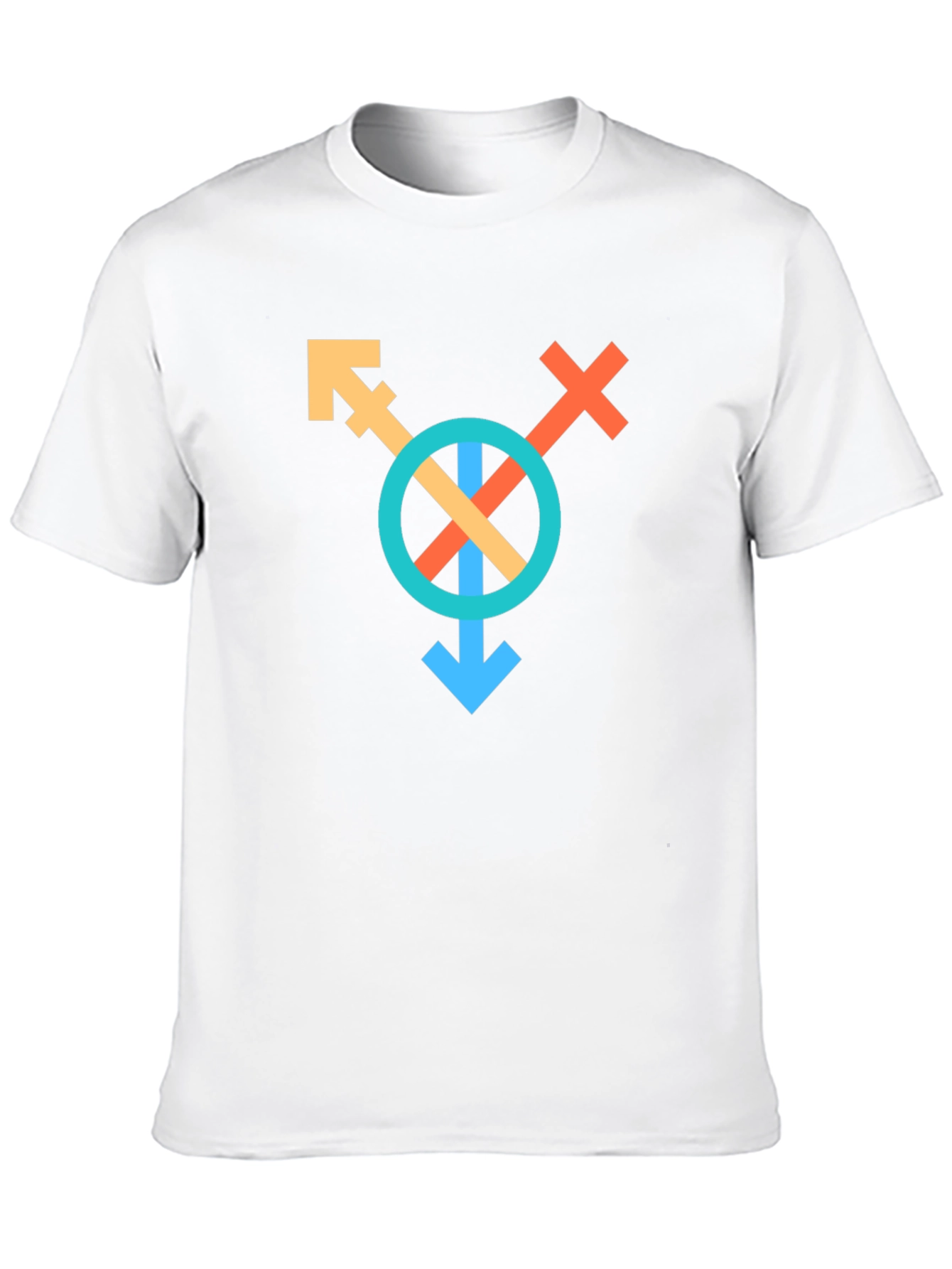 Inclusive Symbol Graphic Tee - Unisex Black T-Shirt