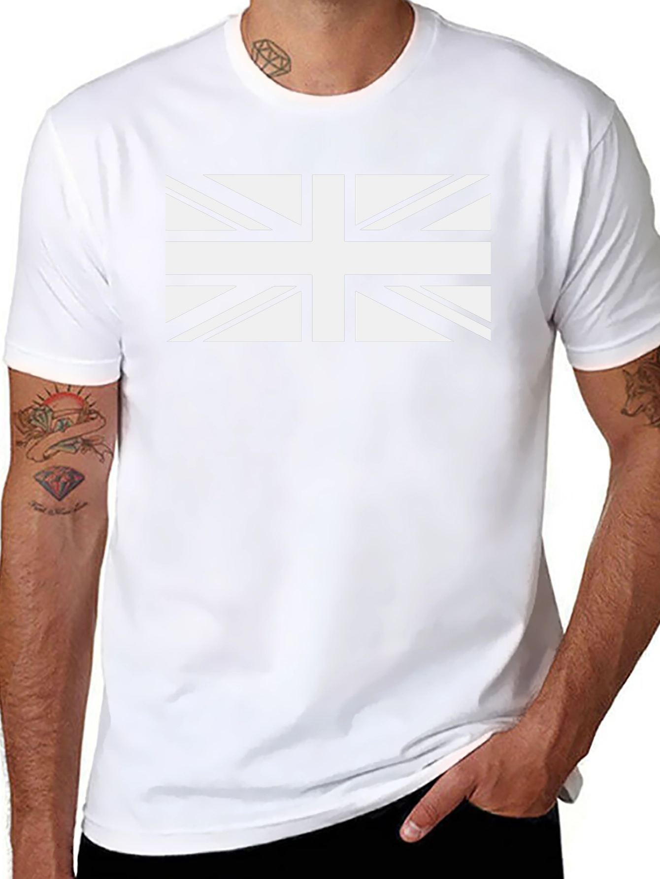 Union Jack Graphic Tee - Classic British Style
