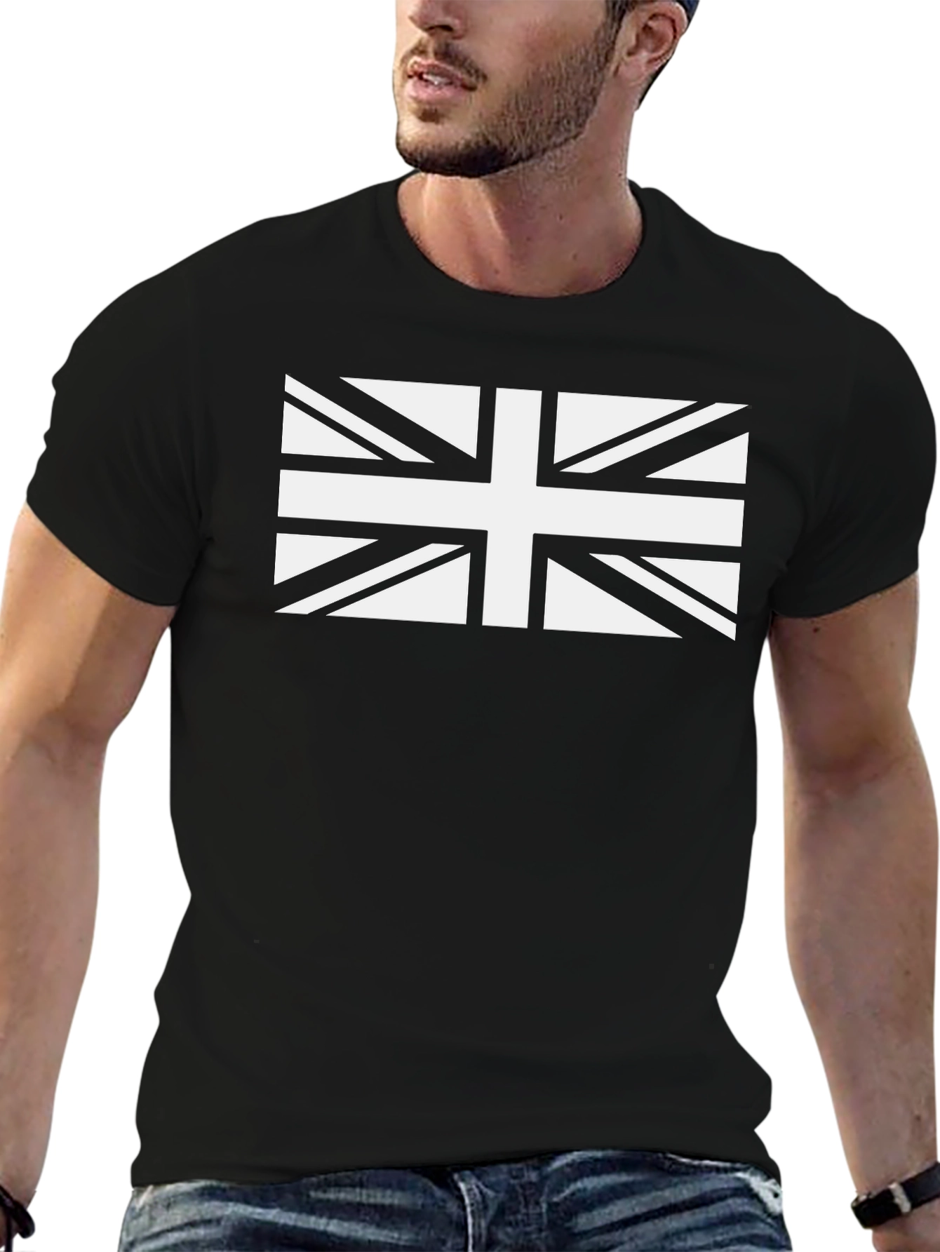 Union Jack Graphic Tee - Classic British Style