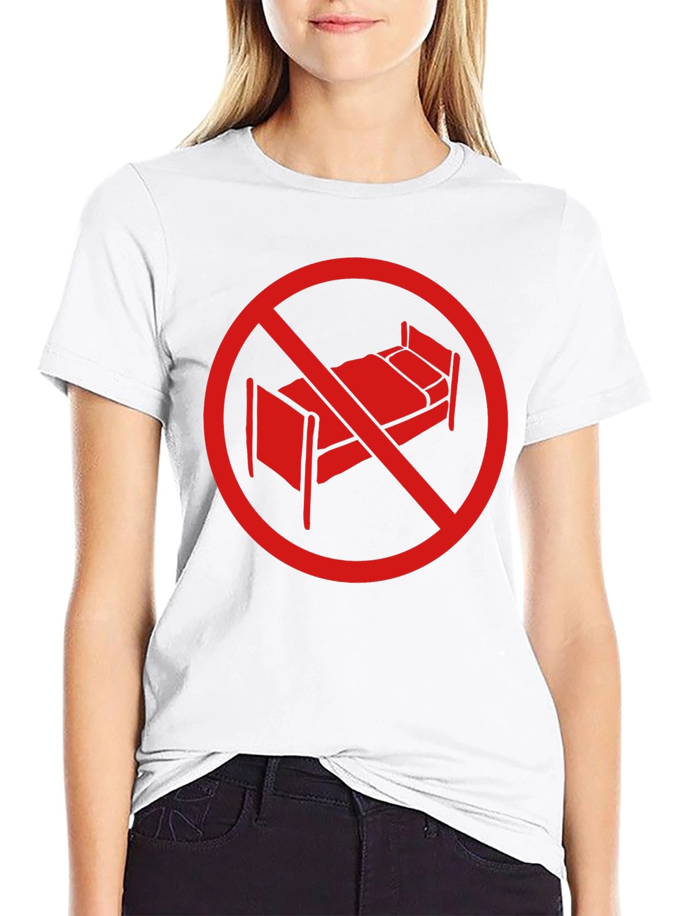 No Sleep Zone Black T-Shirt