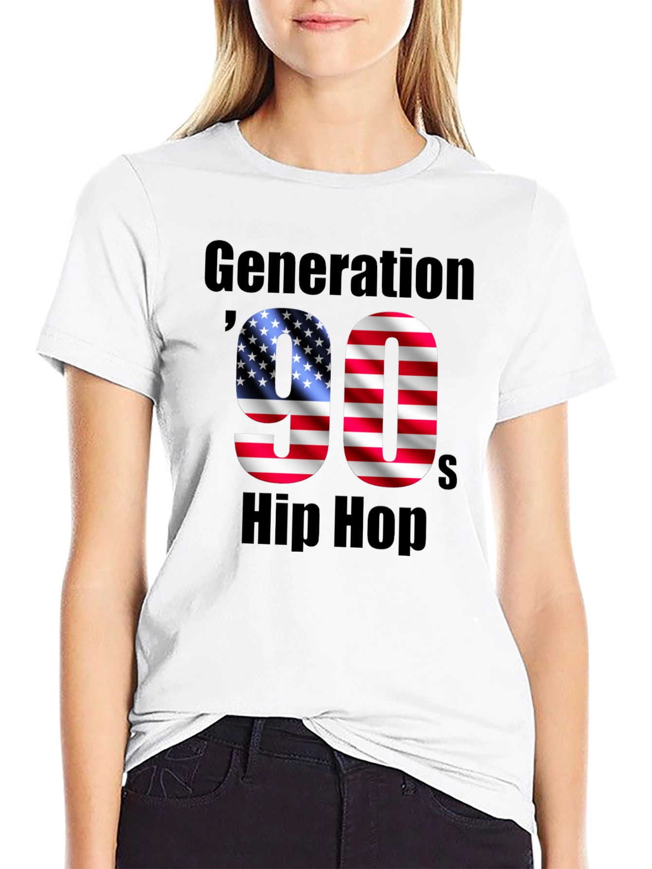 Generation 90s Hip Hop Graphic Tee