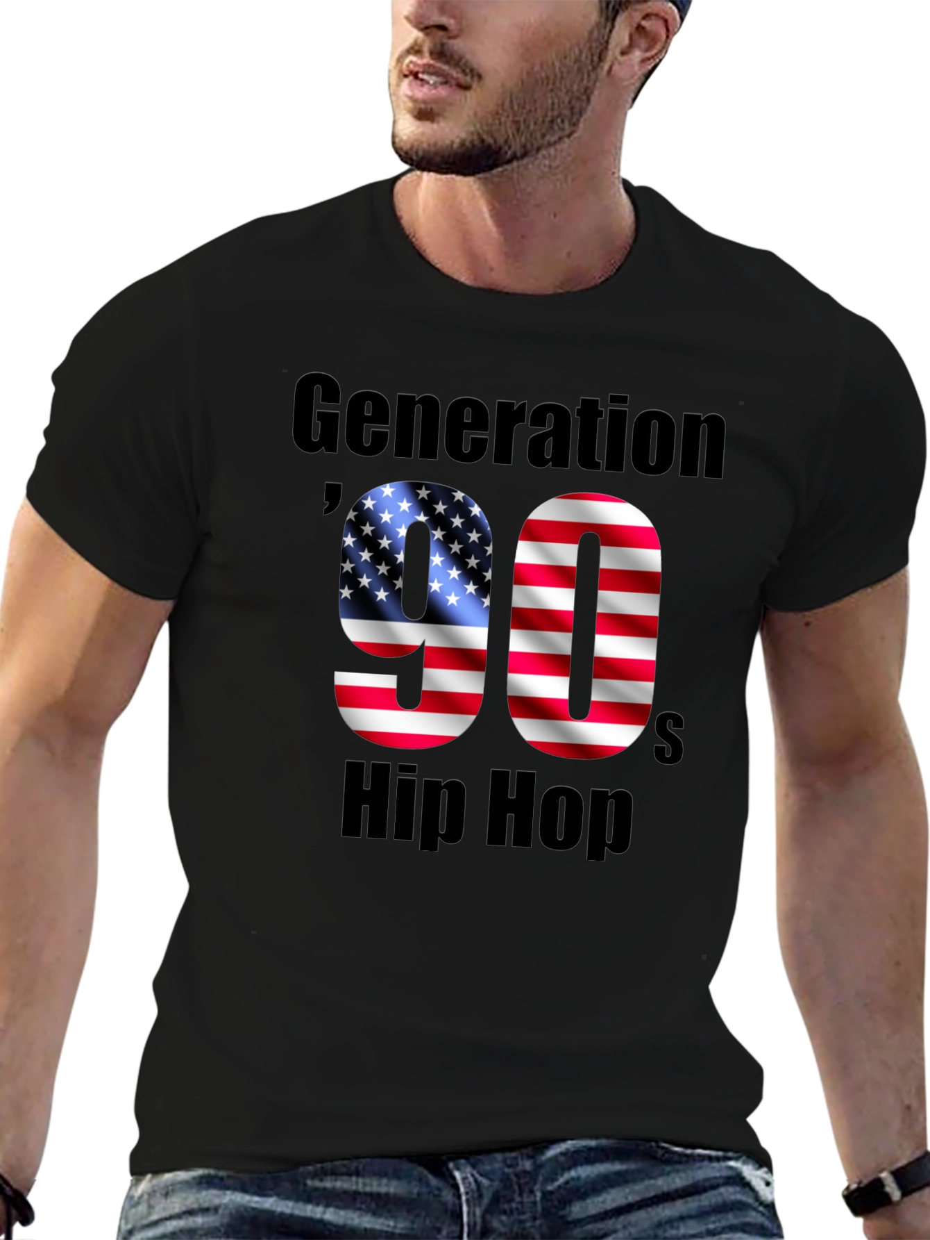 Generation 90s Hip Hop Graphic Tee