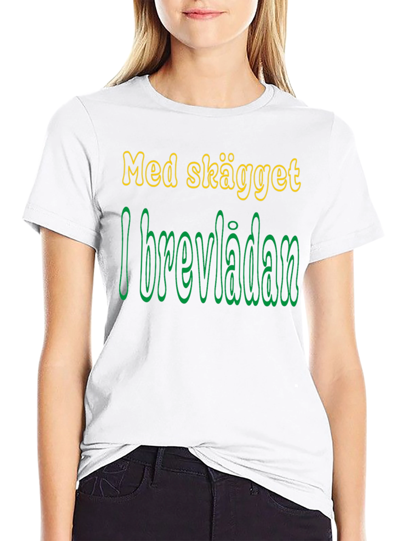 Med Skägget I Brevlådan Funny T-Shirt