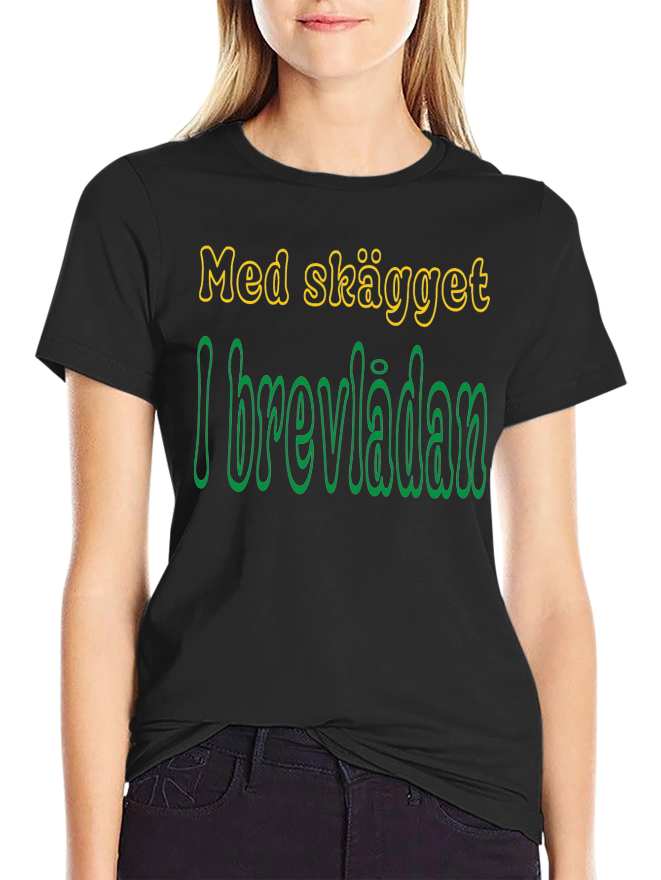 Med Skägget I Brevlådan Funny T-Shirt
