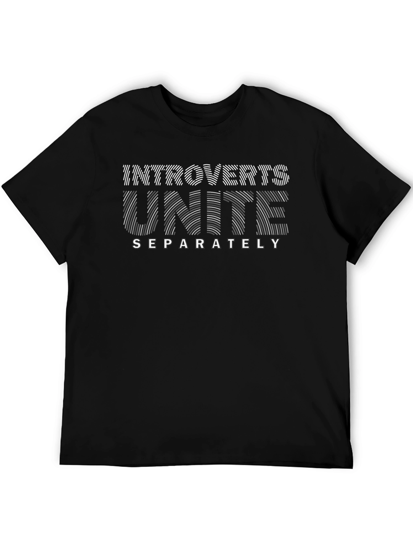 Introverts Unite Separately T-Shirt Funny Slogan Tee