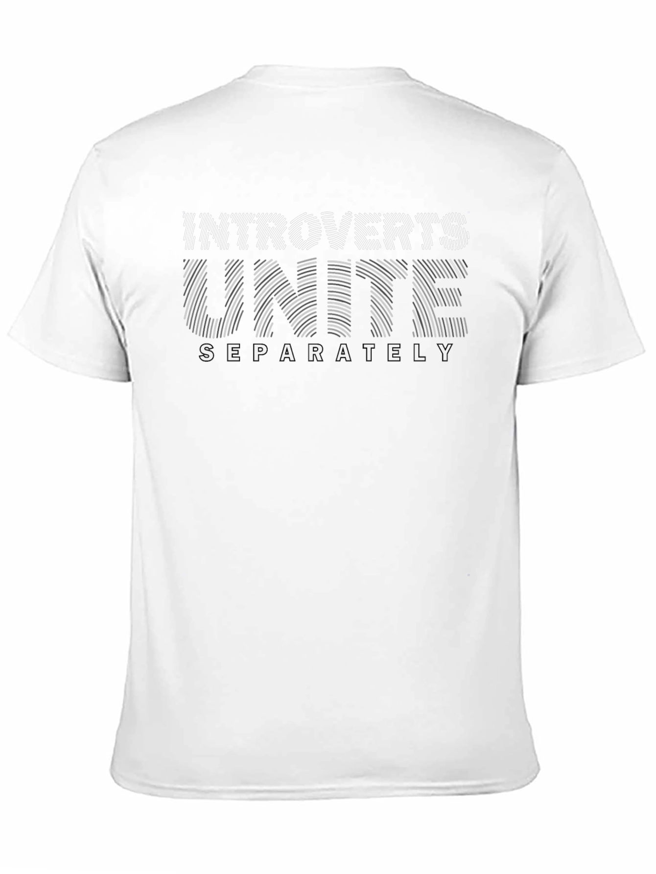 Introverts Unite Separately T-Shirt Funny Slogan Tee