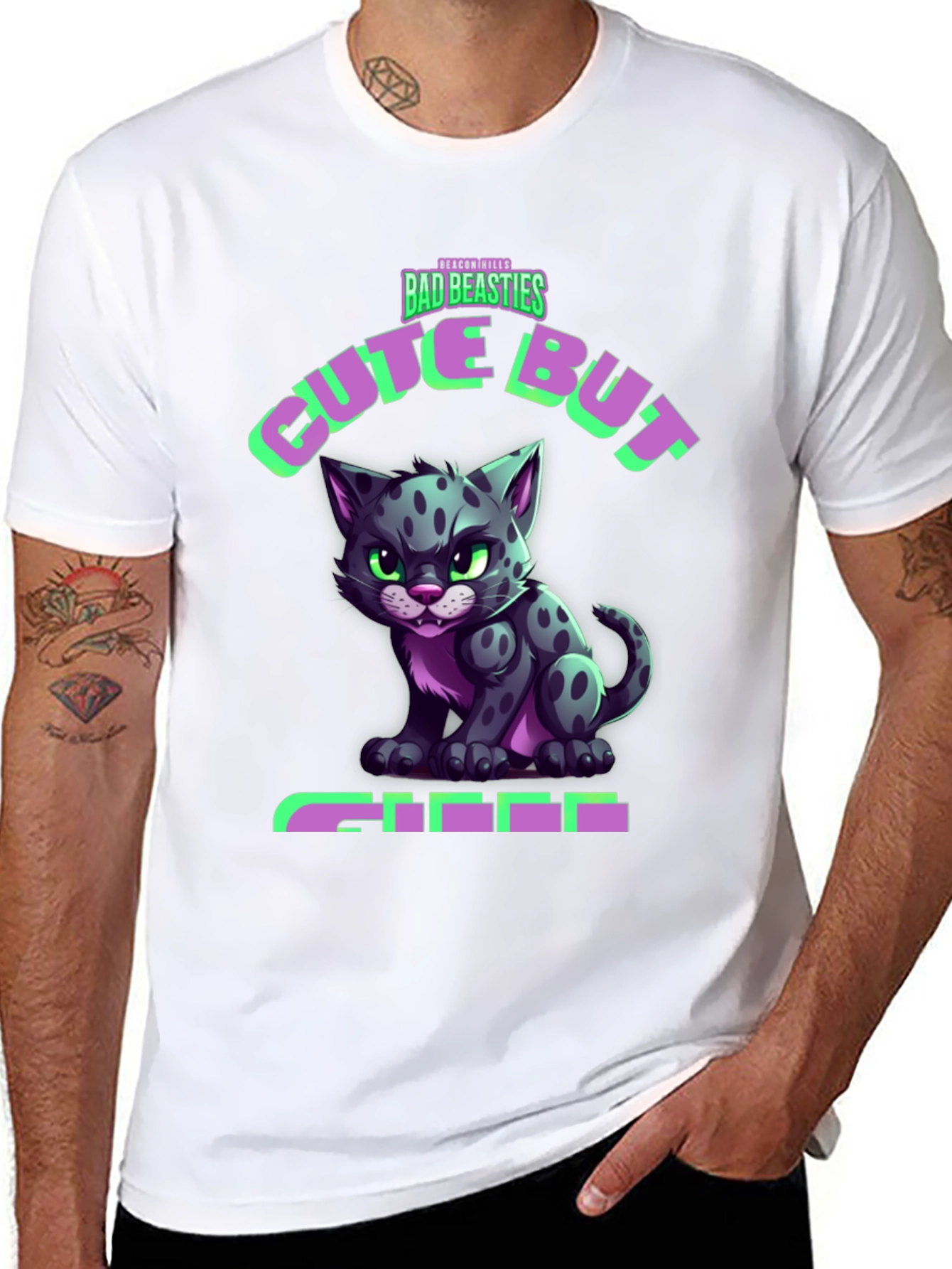 Cute But Fierce Graphic Tee