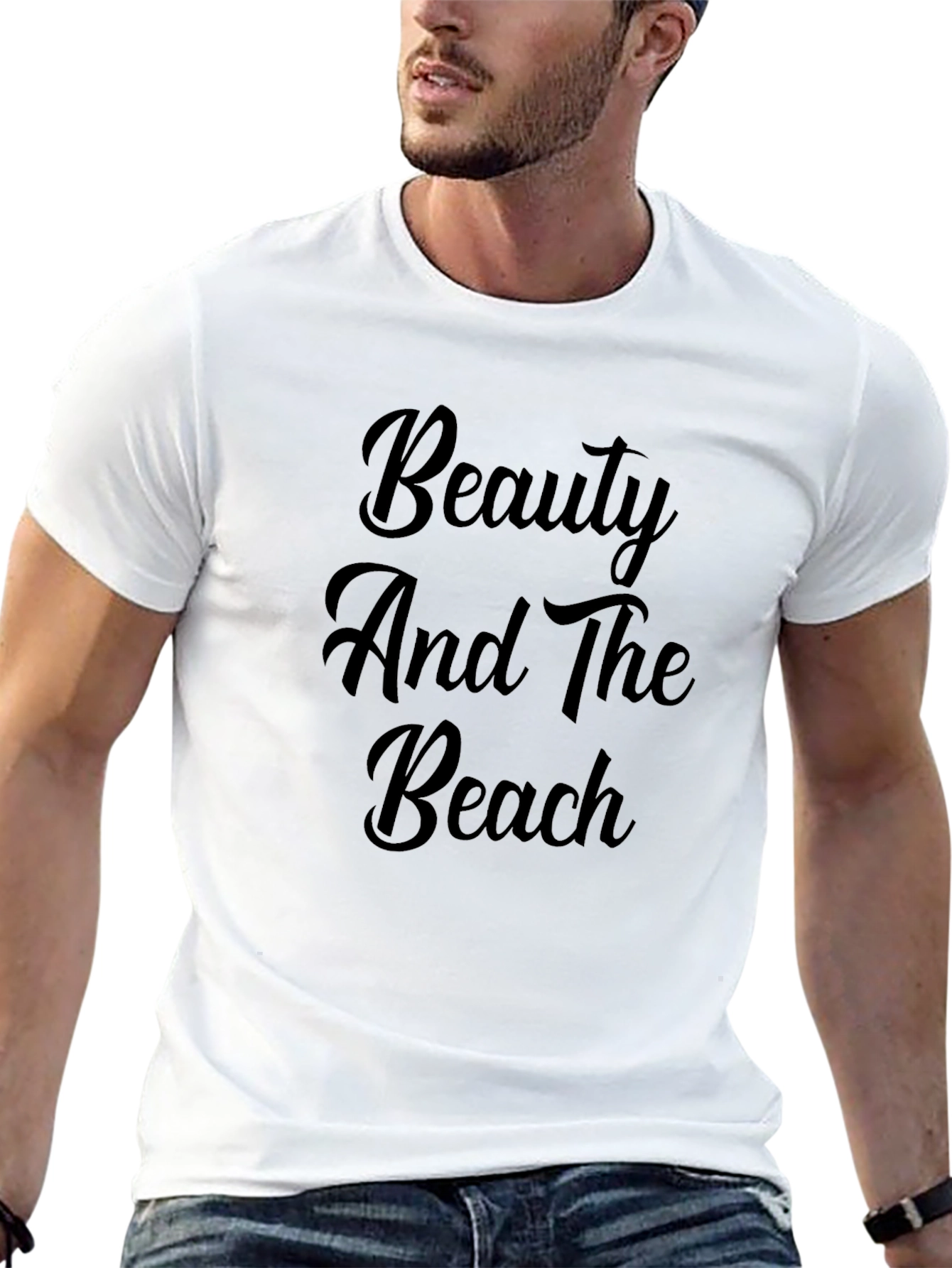 Beauty and the Beach Graphic T-Shirt