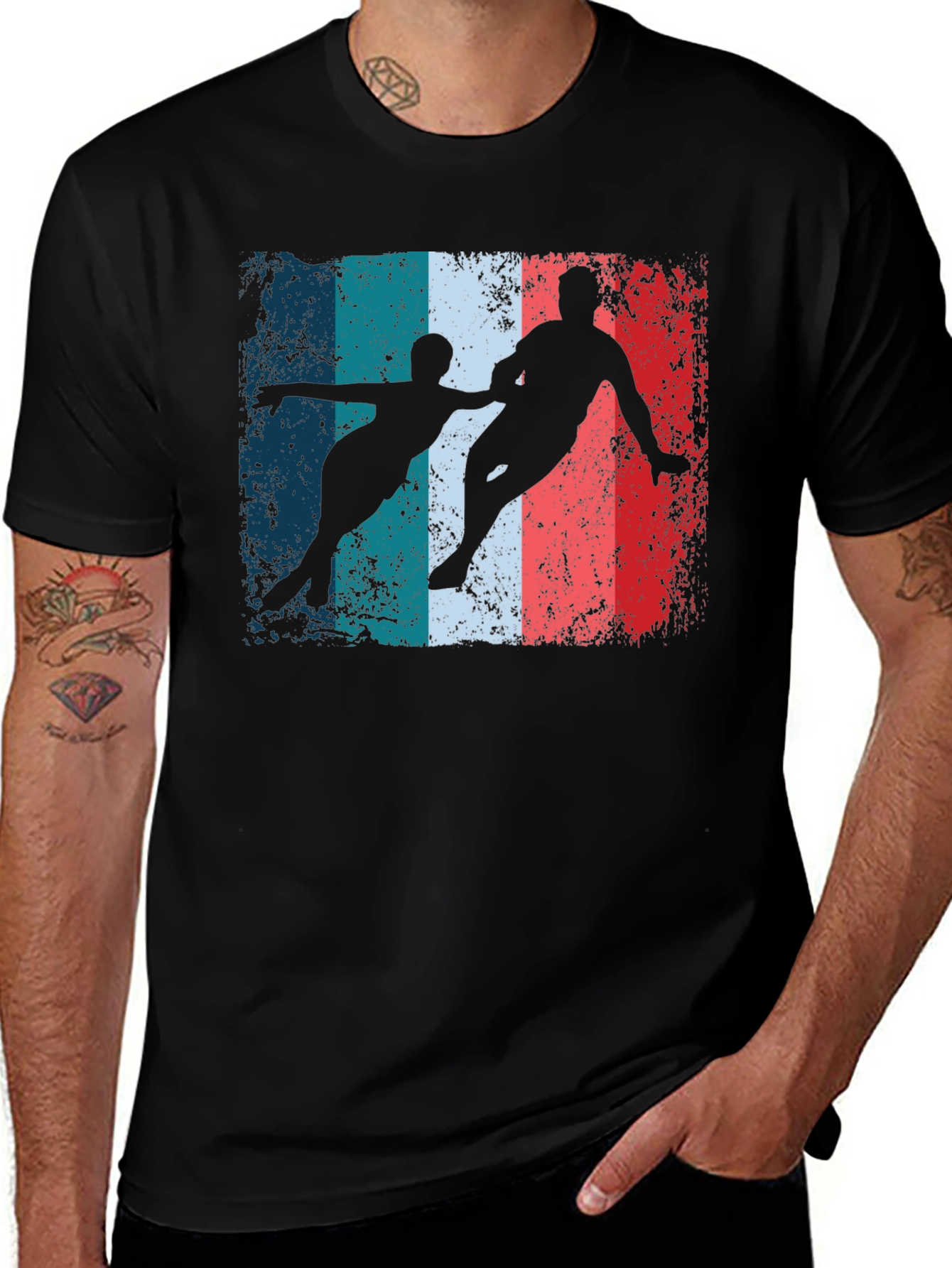 Retro Figure Skating T-Shirt