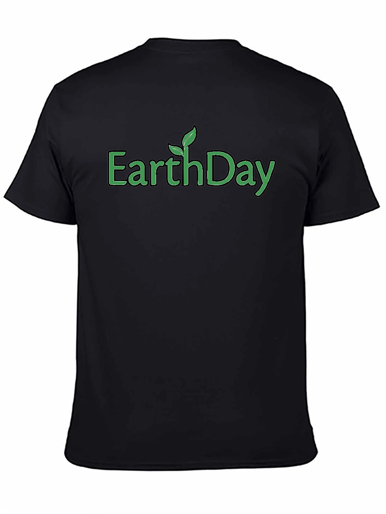 Earth Day Black T-Shirt