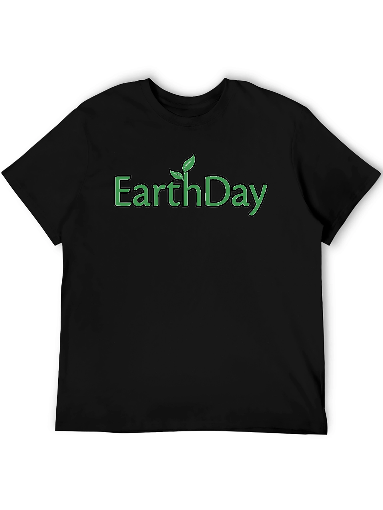 Earth Day Black T-Shirt