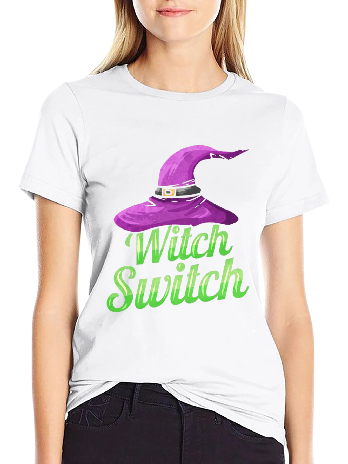 Witch Switch Halloween T-Shirt