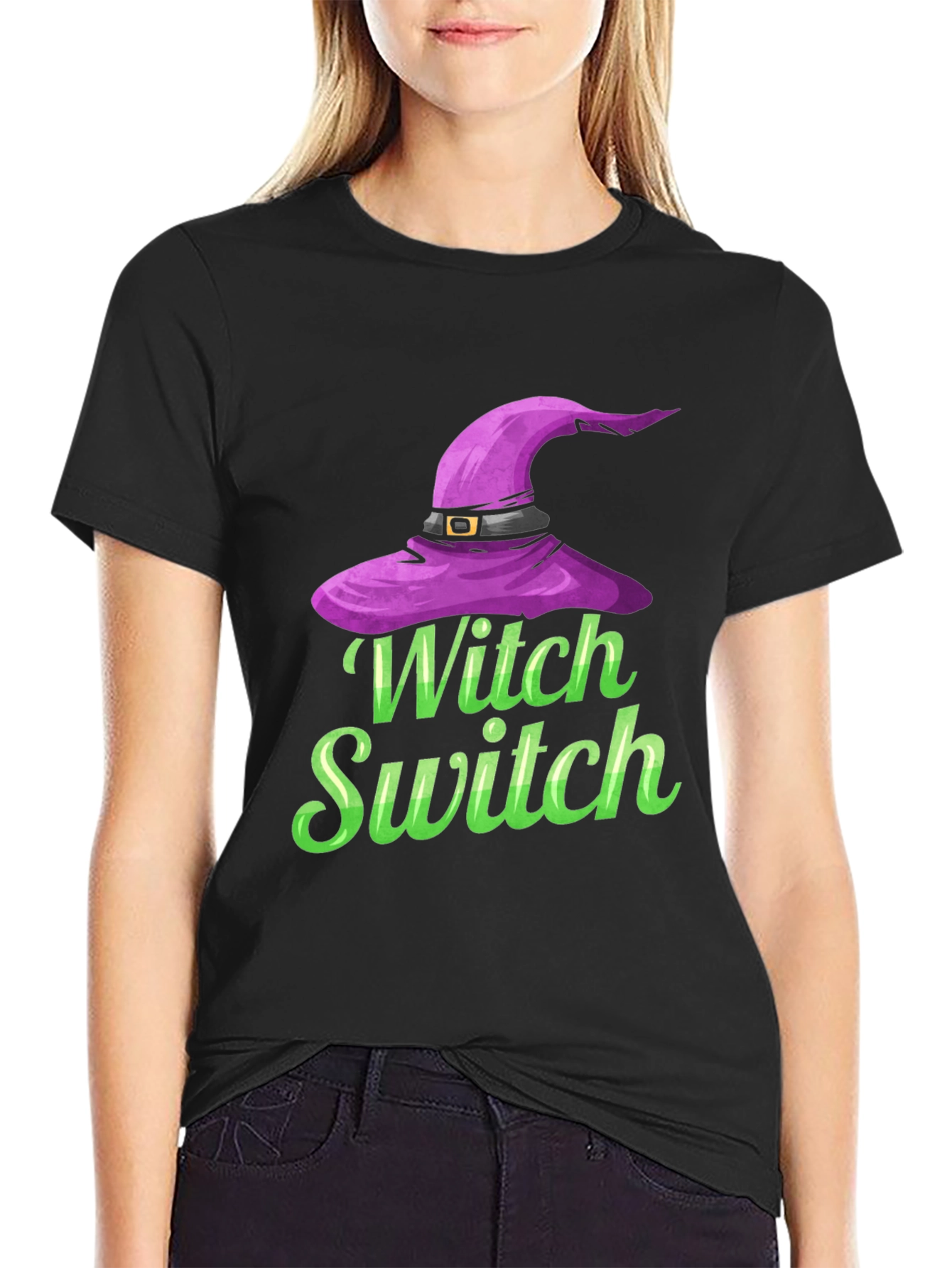 Witch Switch Halloween T-Shirt
