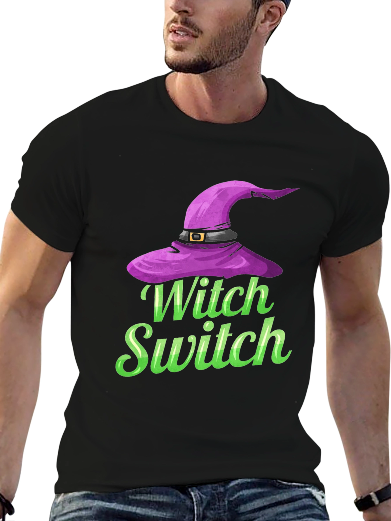 Witch Switch Halloween T-Shirt